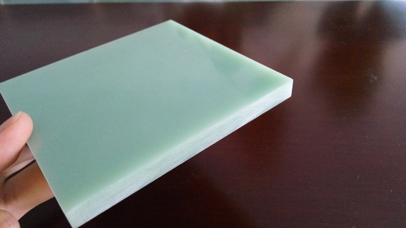 fr-4环氧板 树脂玻璃纤维绝缘板 水绿色黄色环氧树脂板示例图4