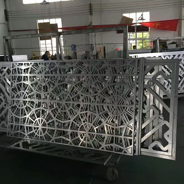 浙江雕花铝单板 艺术镂空铝单板示例图4