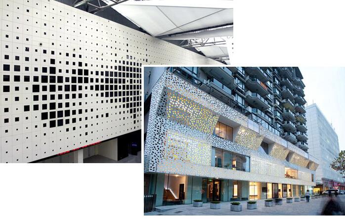 潮汕铝单板厂家冲孔铝单板定制  幕墙造型镂空铝单板示例图2