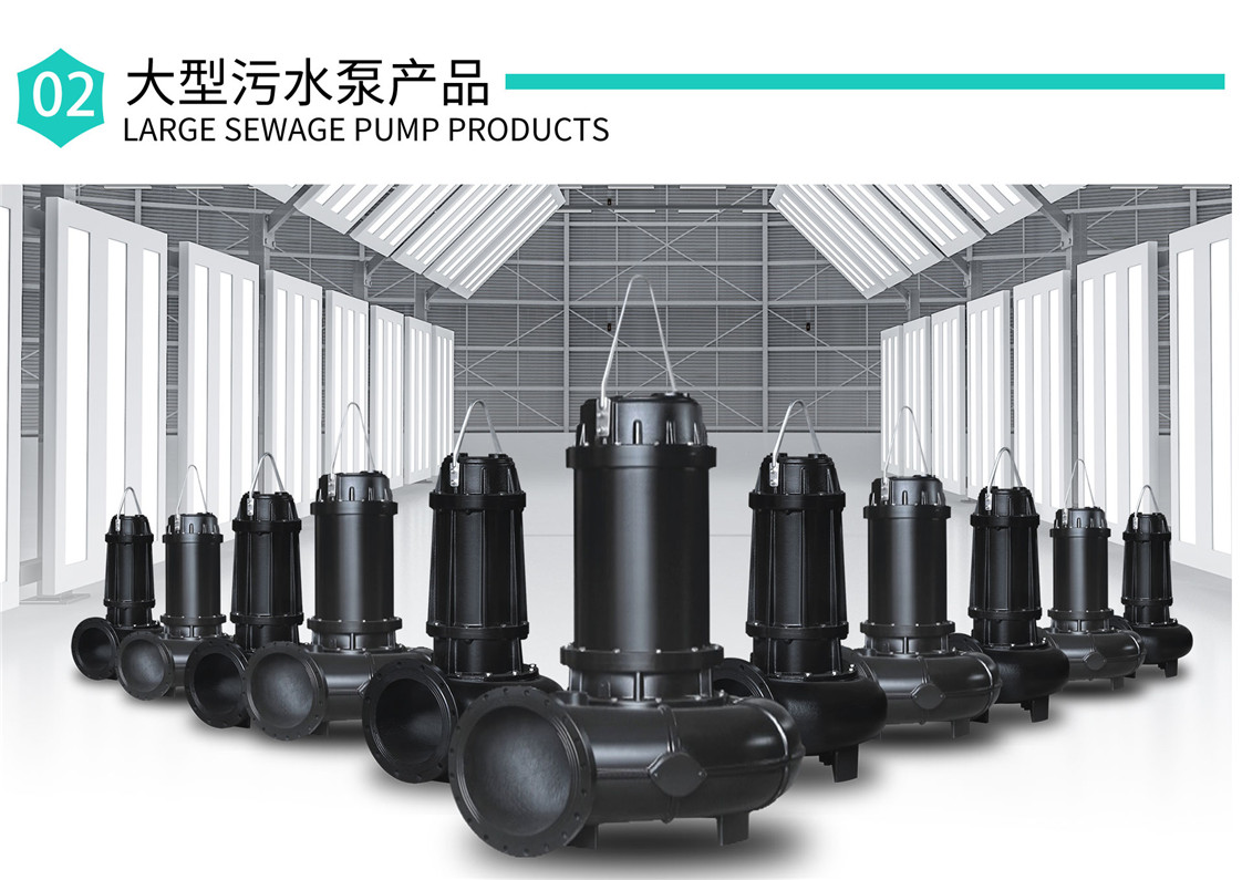 大型排污泵 德能泵业潜污泵 价格优惠 品种齐全示例图2