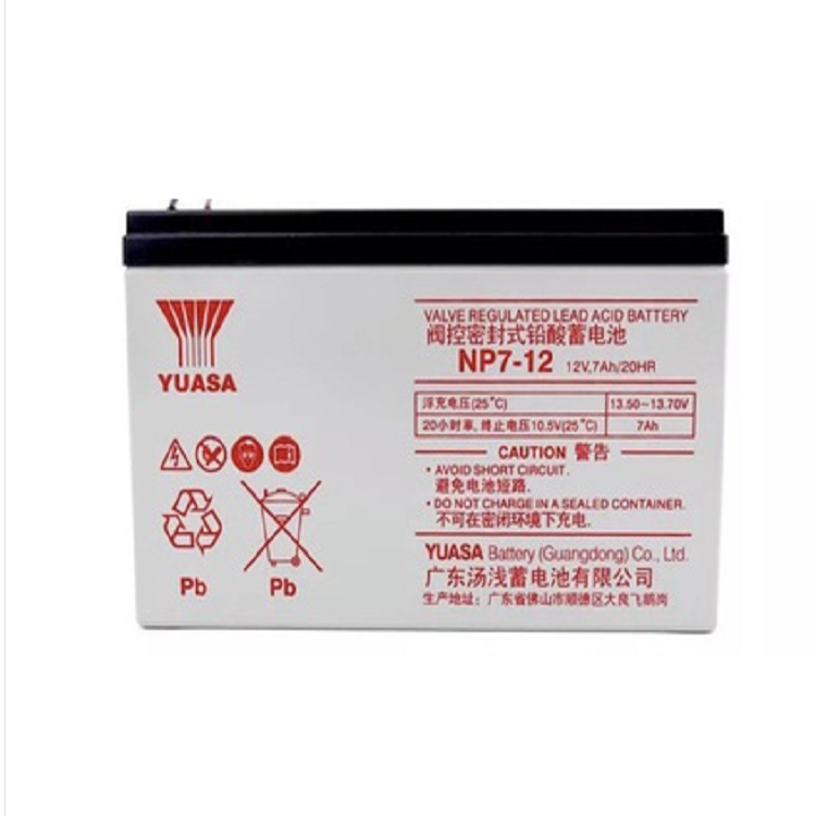 汤浅蓄电池12V7AH 汤浅电池NP7-12 UPS不间断电源专用 广东汤浅电池示例图1
