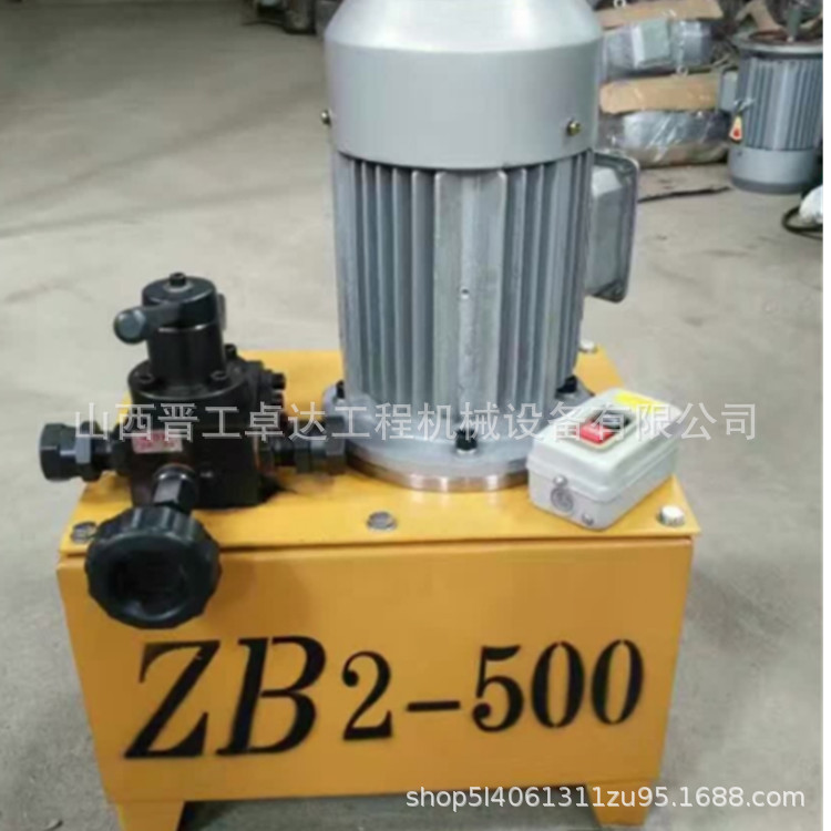 广西ZB6-600H电动油泵  油泵张拉机具  千斤顶配套油泵示例图8