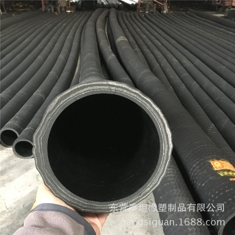 耐磨抽沙排泥橡胶钢丝管 大口径 优质耐用 厂家直供示例图6