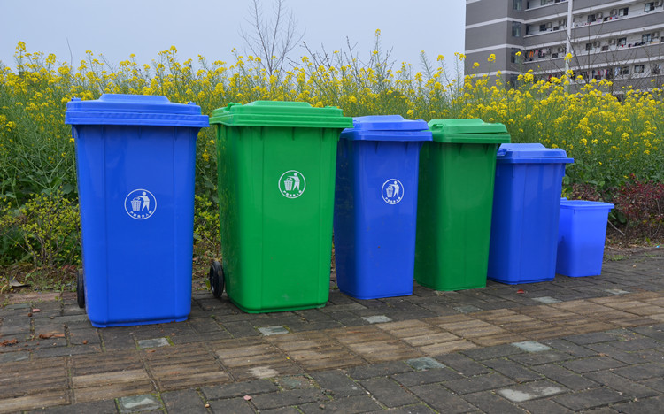 浠水240L环卫垃圾桶生产厂家加厚塑料垃圾桶户外小区垃圾桶批发示例图20