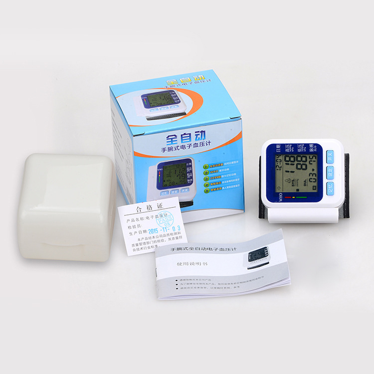 血压计家用 手腕式电子血压计可加印LOGO加工定制血压测量设备示例图8