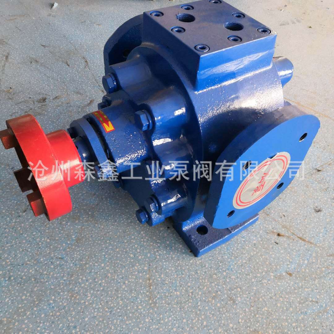 厂家直销 3寸沥青保温泵 LB-18/0.6耐高温沥青输送夹套保温齿轮泵示例图4