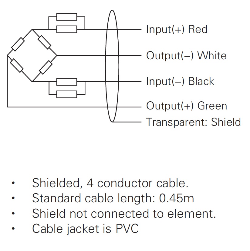 LC103B称重传感器接线图