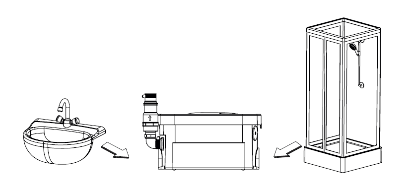 厂家直销苏州德国威乐污水提升器 HiSewlift3-15马桶地下室污水提升泵家用粉碎泵全自动排污泵威乐污水处理设备示例图7