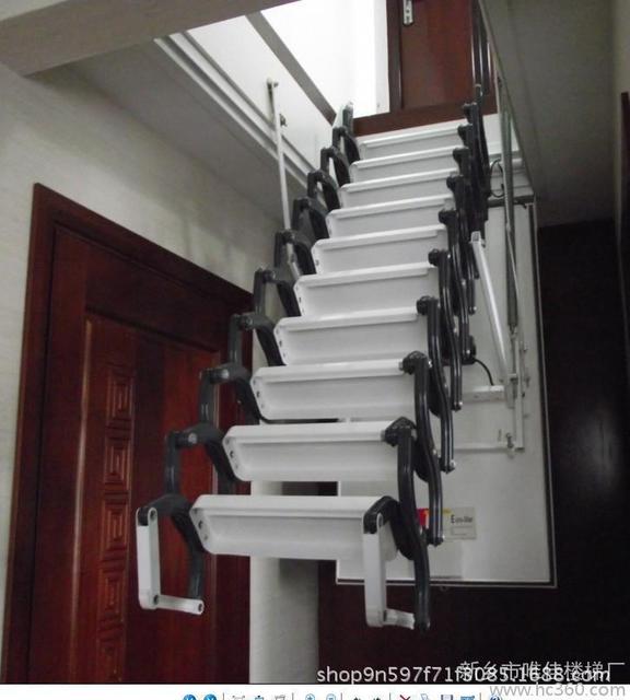 全自动阁楼楼梯 阁楼复式楼梯长期供应 唯佳阁楼楼梯厂家示例图5