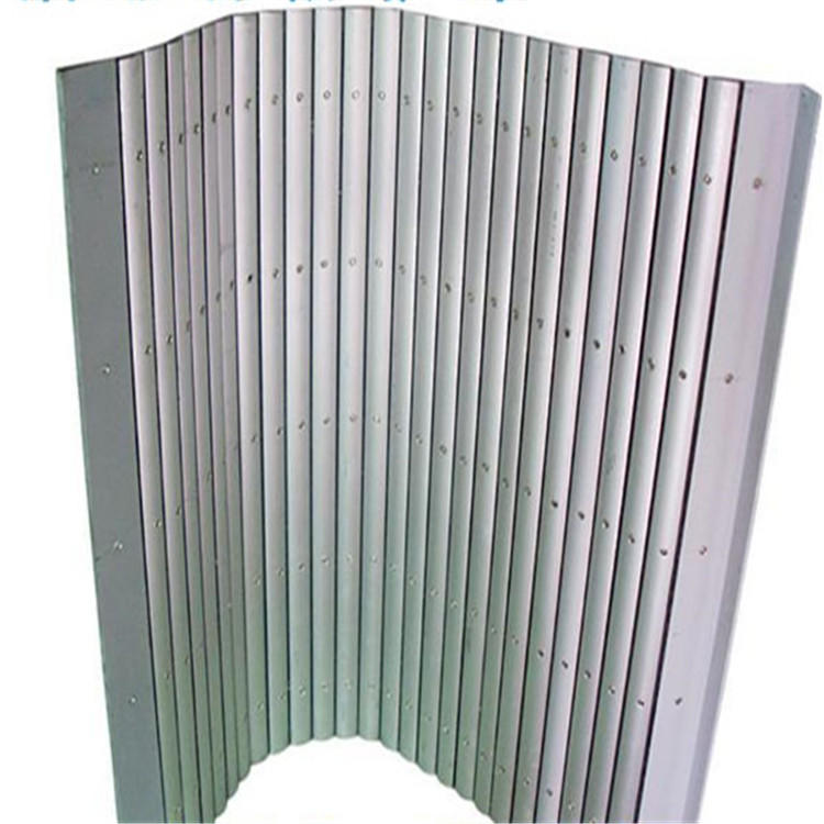 防护罩厂家 汇科机床防护罩 机床铝型材防护帘示例图2