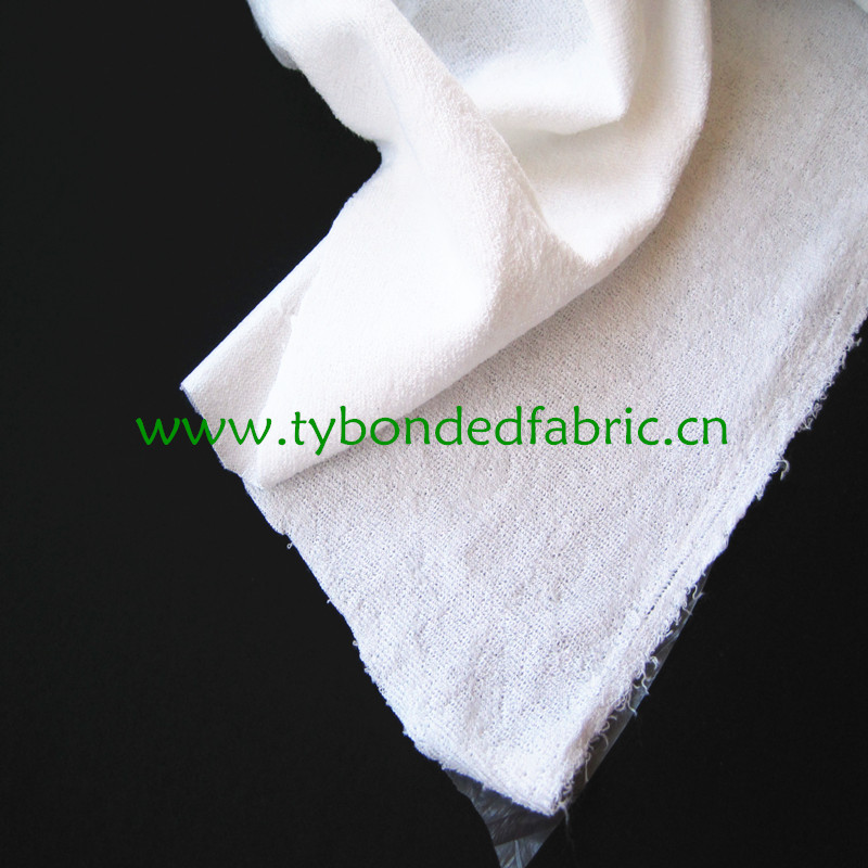本白毛巾布复合TPU防水透湿膜