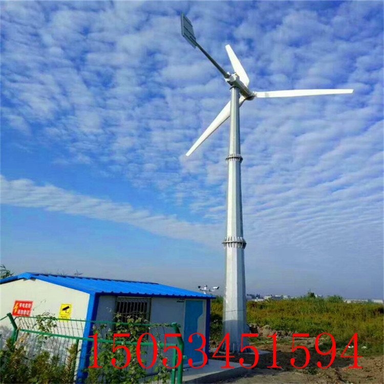 宁津晟成新型低风速永磁1000W风力发电机高效发电示例图2
