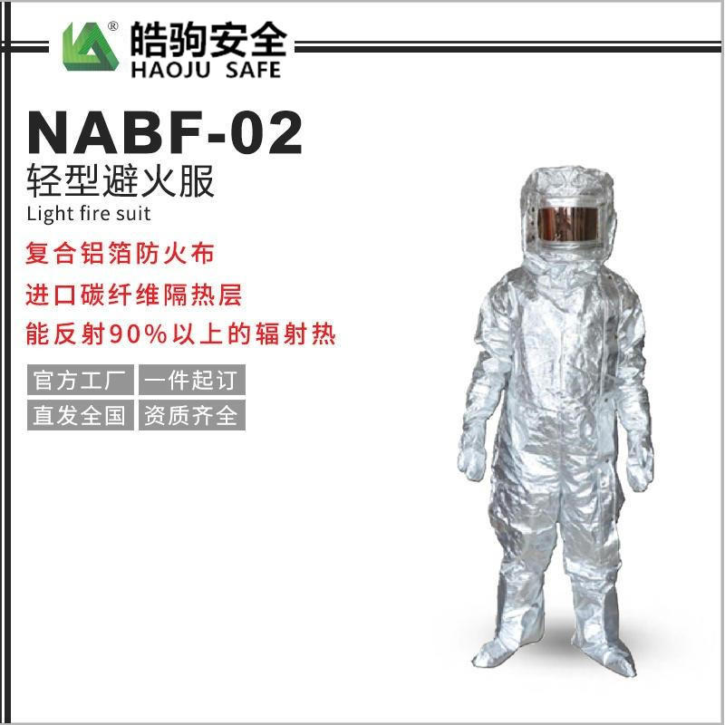 上海皓驹 NABF-02高温避火服 分体隔热服 1000度铝箔隔热服示例图1