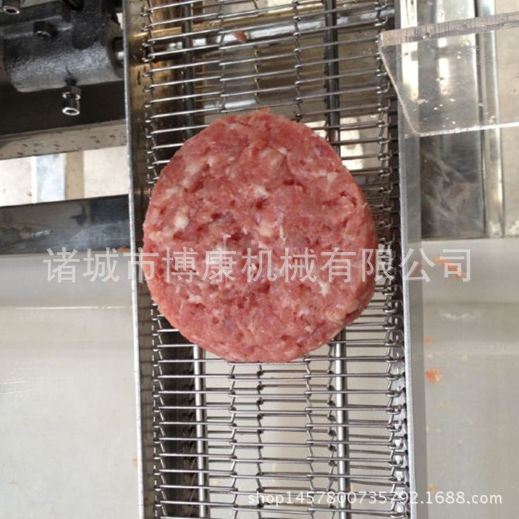 潍坊诸城肉饼机 鸡肉饼 鱼饼 虾饼成型设备 肉饼生产线示例图7