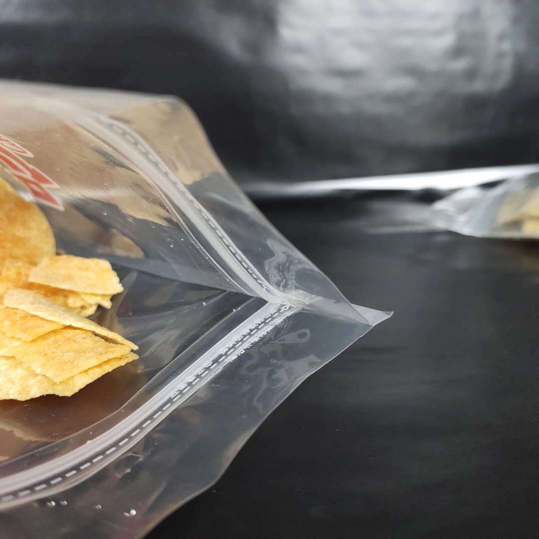 休闲食品 透明自立自封包装袋 瓜子   坚果等零食塑料袋厂家直销示例图7