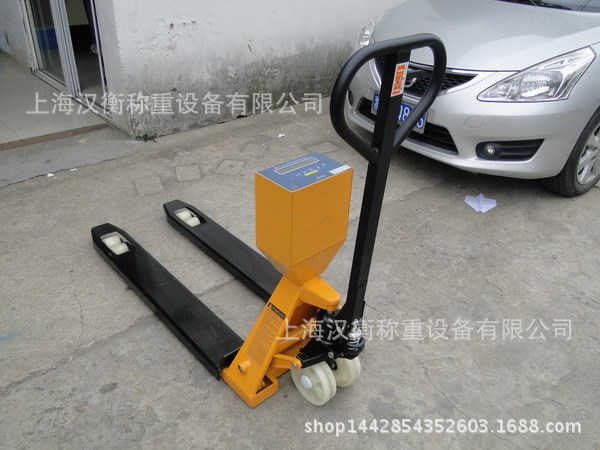 上海1吨带打印称重叉车 2t电子搬运叉车秤 液压移动式叉车地磅示例图2