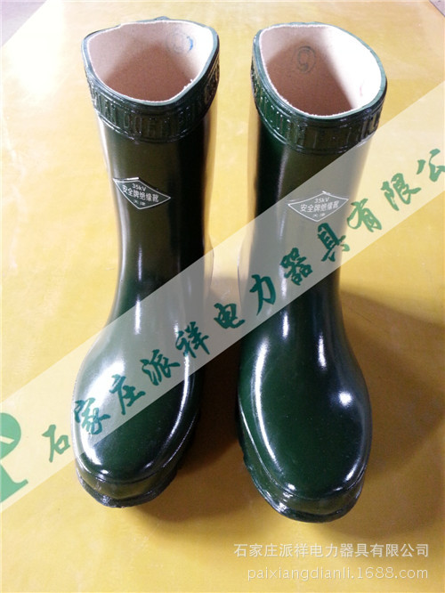 天津双安25KV绝缘靴橡胶雨靴高筒绝缘靴子鞋码全包检测示例图3