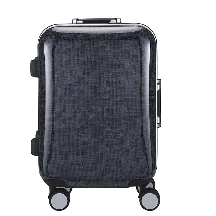 厂家直销新款镜面旅行箱拉杆箱定制 万向轮行李箱登机密码箱定做示例图2