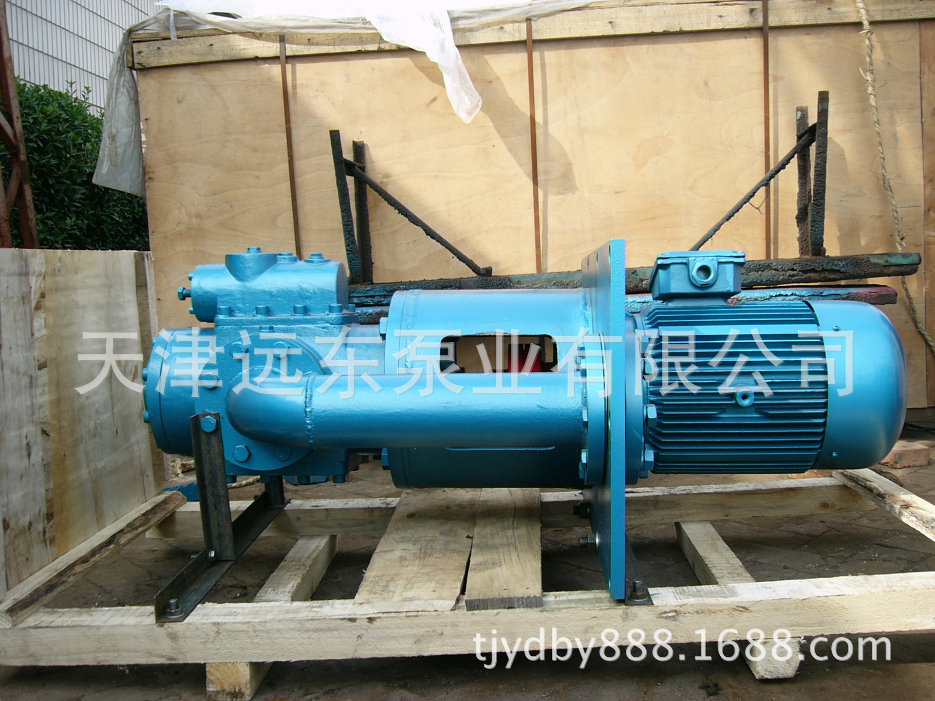 天津远东 SN三螺杆泵 SNF440R40E6.7W2 机床润滑油泵 厂家直销示例图2