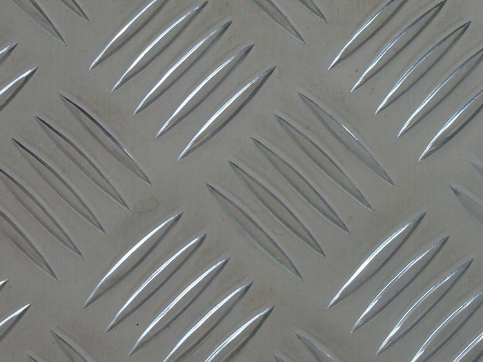 进口1A99花纹铝板五条筋花纹纯铝板防滑铝板示例图4