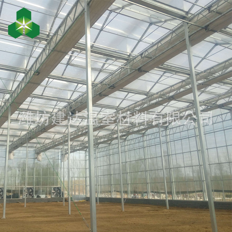 专业安装设计玻璃温室 智能温室 日光温室 连栋温室 阳光板温室示例图7
