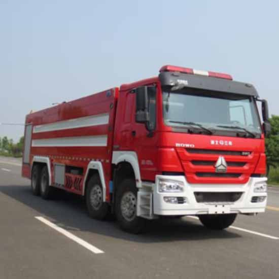 重型消防车,斯太尔国五24吨水罐消防车,JDF5410GXFSG240示例图1