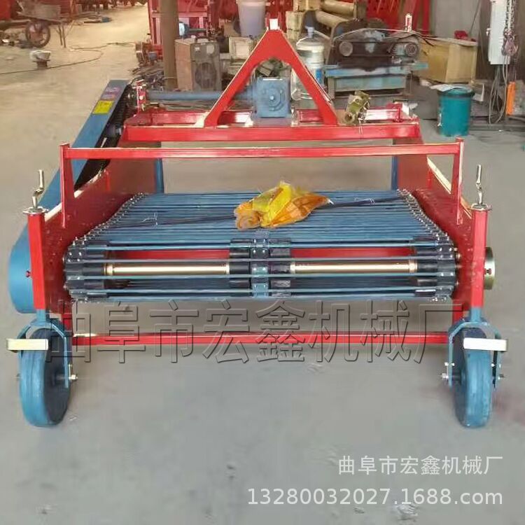 垄上种植地瓜收获机 农用手扶带红薯收获机 湖南红薯收获机示例图3