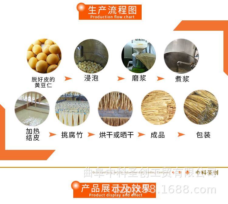 腐竹机豆油皮机生产厂家 腐竹加工设备 豆制品加工机械产地货源示例图7