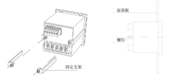 安科瑞低压出线柜 PZ80L-AI3 质量上乘 售后有保障 三相电流表示例图9