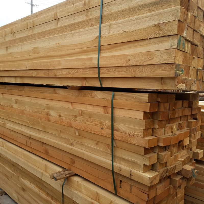 上海木材厂家销售落叶松板材 常规木方 定制各种规格示例图7