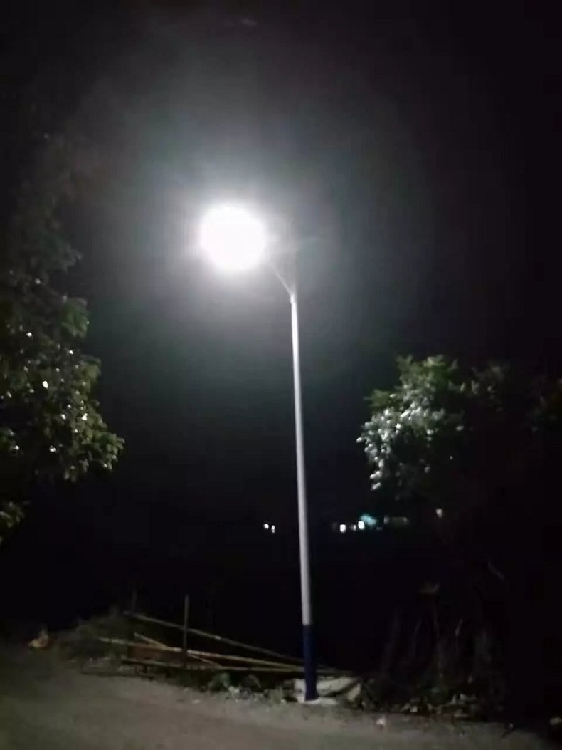 户外 一体化太阳能路灯 6米/8米/10米农村市政道路灯 LED市电路灯示例图17