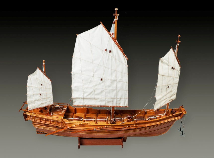 木船厂家手工定制热点船舶模型/木船模型多少钱示例图3