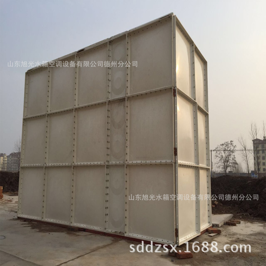 优质环保smc玻璃钢水箱，厂家生产热销食品级玻璃钢水箱，示例图3