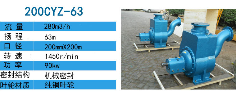 远东泵业燃油输送泵80CYZ-70自吸油泵,铜叶轮扬程70米示例图5