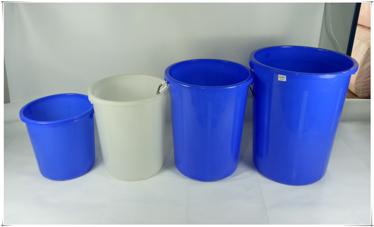 家用120L塑料水桶大号带盖白色泡澡装米食品级储水桶160L垃圾桶示例图20