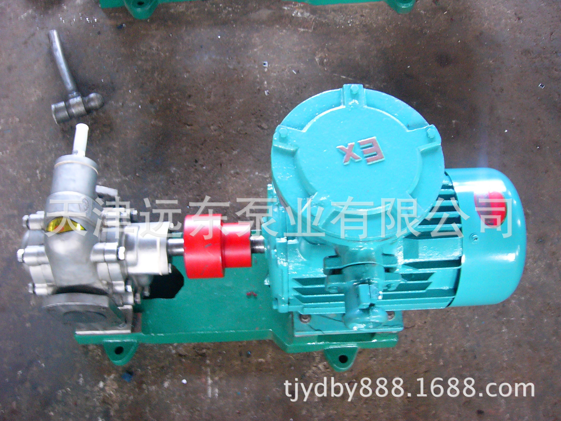 天津远东 KCB-200不锈钢齿轮泵 食品油输送泵 远东齿轮泵厂家直销示例图3
