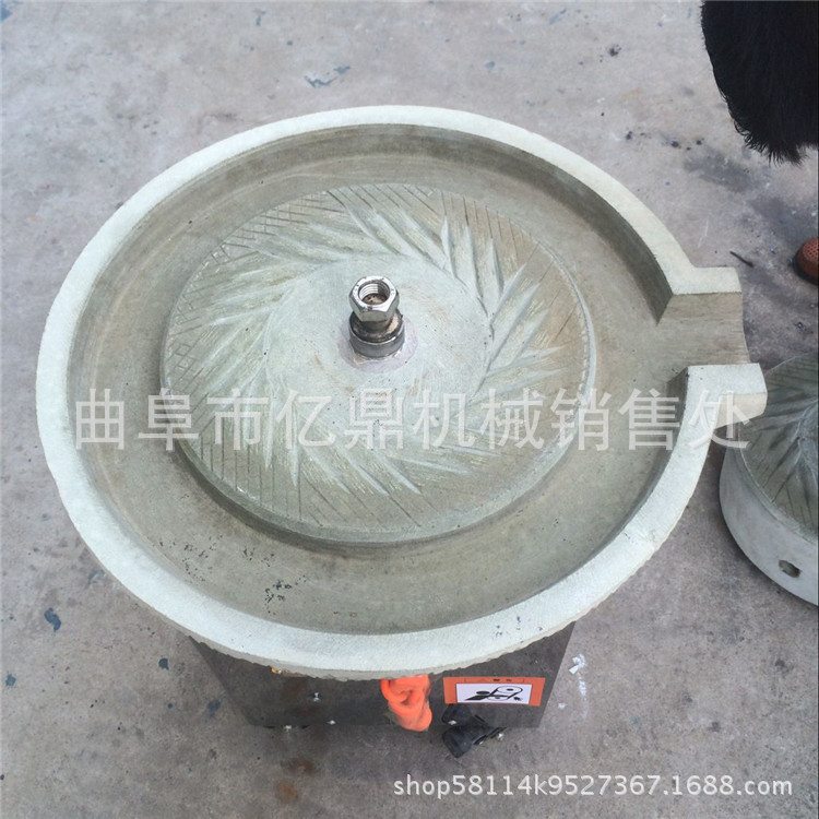 电动豆浆米浆石磨机 电动石磨生产厂家 家用电动石磨价格示例图5