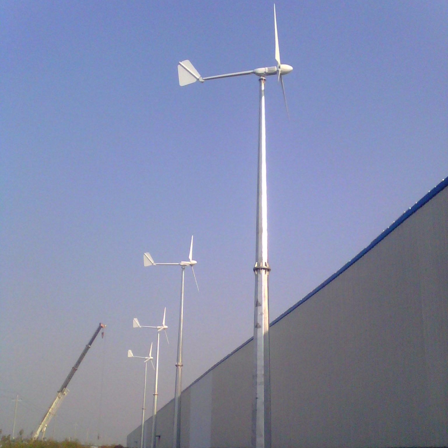 江苏3000w离网型风力发电机水平轴低速风光互补发电系统晟成定做