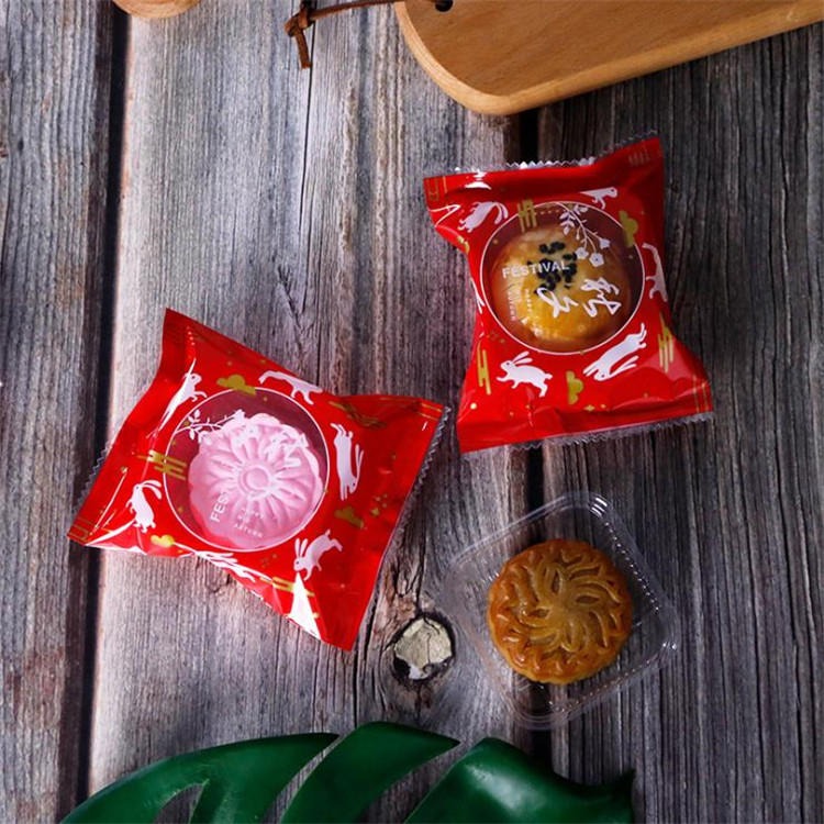 旭彩塑业 厂家批发定做 月饼包装膜  冰皮袋卷膜 奶枣彩色印刷图片