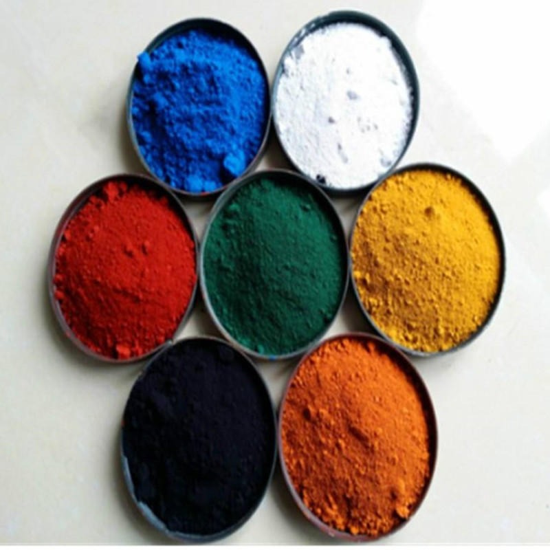 彩色混凝土氧化铁颜料色粉 添加剂水泥上色染料调色色浆   油漆涂料用颜料  汇祥颜料
