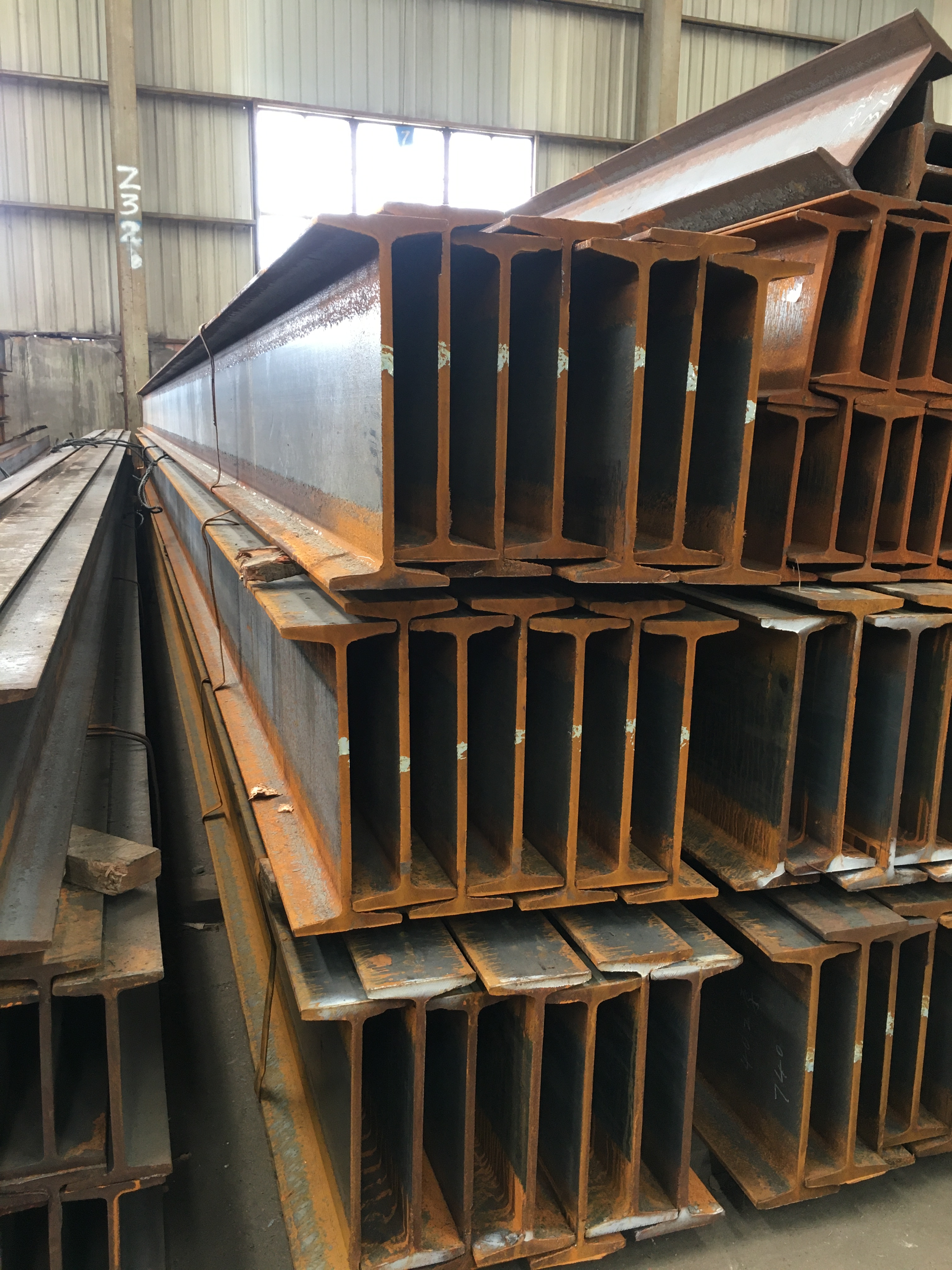 上海Q235B热轧工字钢 钢结构厂房搭建工字钢 热轧国标工字钢 送货到厂