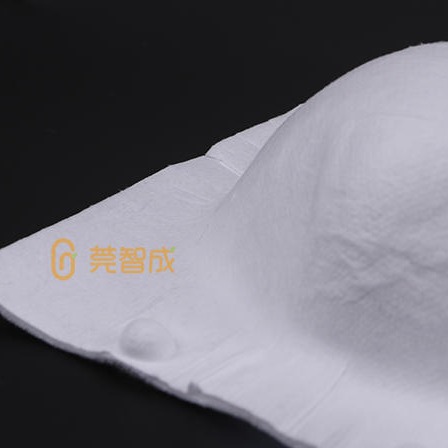 莞智成工厂定做低熔点口罩棉 杯型口罩针刺棉 口罩定型材料图片