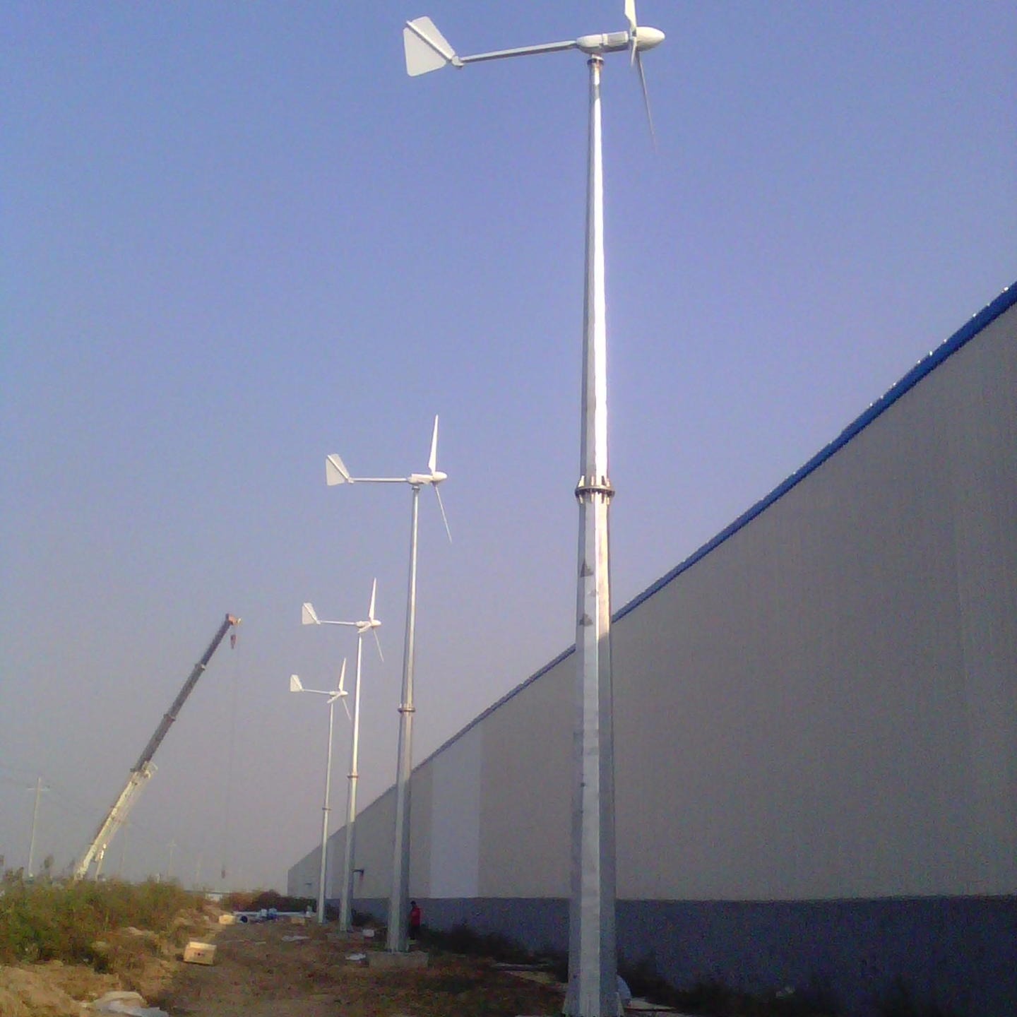浙江10kw离网风力发电机 风光互补发电系统 10千瓦220v永磁风力发电机