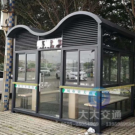 南平钢结构吸烟岗亭批发-福州工厂吸烟亭销售厂家