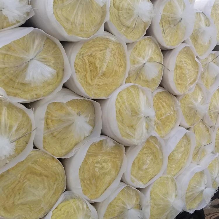 玻璃棉卷毡 幕墙龙骨吸音50mm厚离心玻璃棉毡 华美集团专业生产