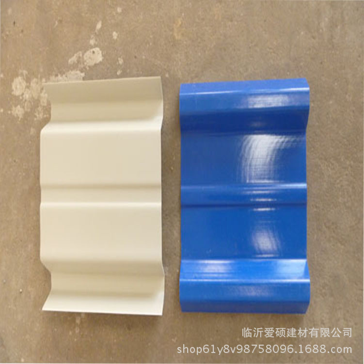 厂家直销 江苏1050型PVC防腐瓦 APVC塑钢瓦 防腐阻燃屋面瓦示例图10