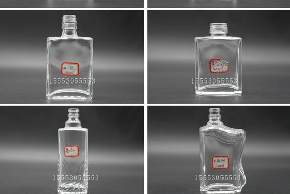 100ml酒瓶 晶白料 125ml玻璃瓶 优质小酒瓶 蒙砂酒瓶 2两小酒瓶示例图15