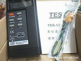台湾泰仕 测温表 表面测温仪TES-1310 数字温度计 温度表