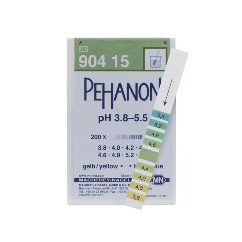 德国MN原装进口 试纸PEHANON 精密酸碱度PH测试纸条 90415 PH图片