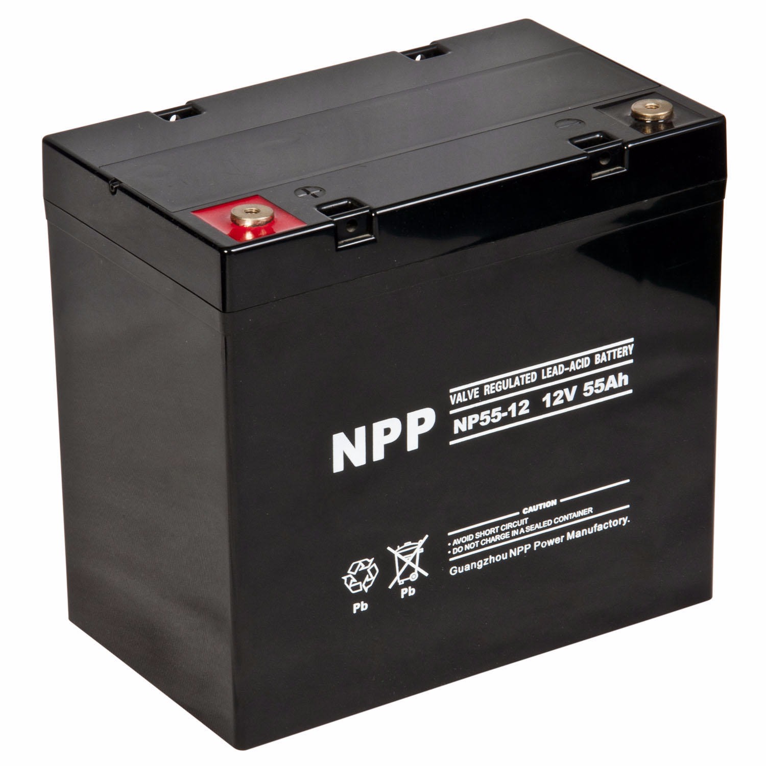 NPP耐普蓄电池NP12-55 耐普蓄电池12V55AH 耐普12V55ah 型号报价 铅酸免维护蓄电池图片